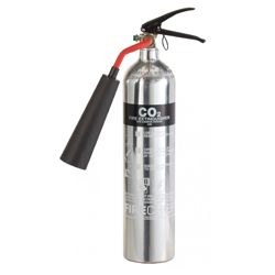 Chrome CO2 Fire Extinguishers
