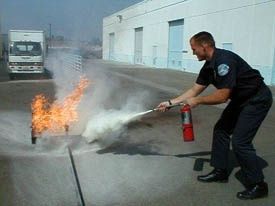 Fire Extinguisher Training In Lancashire