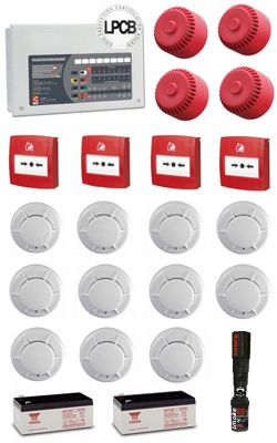 8 Zone CFP Fire Alarm System Kit