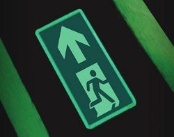 Jalite 4056I Floor Mounted Exit Sign