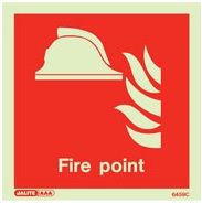 Jalite Fire Point Location Sign