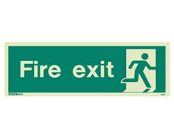 Fire Exit Safety Signage