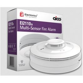 Aico Ei2110e Multi-Sensor Fire Alarm+radiolink module exp 2030 
