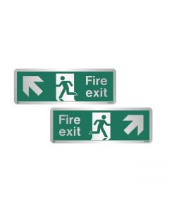 Metal Fire Exit Signs