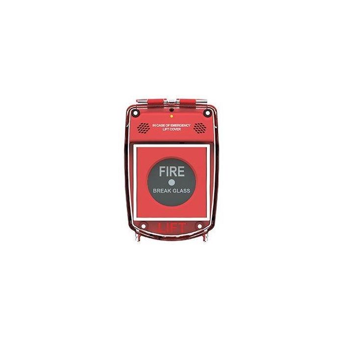 Vimpex Sigma Smart Guard Protective Break Glass Cover Sounder - Red