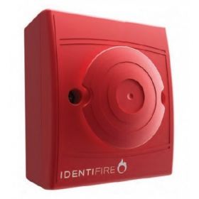 Vimpex 10-1010RSX-S Identifire Tritone Sounder - Surface - Red
