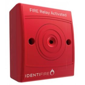 Vimpex 10-2210RSR-S Identifire Auxilliary Relay - Surface Mounted - Red
