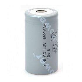 Yuasa 1D5-0 1.2V 5000mAh Ni-Cad D Cell Battery