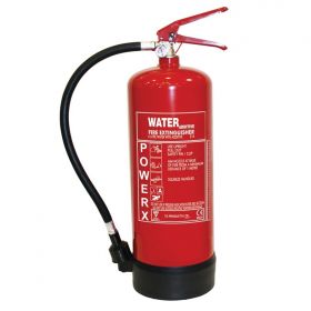 Water With Additive Fire Extinguisher - 6 Litre Thomas Glover PowerX - 81/03403