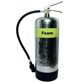 6 Litre Chrome AFFF Foam Fire Extinguisher 9217/00