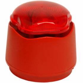 Hosiden Besson Banshee Excel Lite Sounder Beacon CHX - Red with Amber Beacon - 958CHX1200
