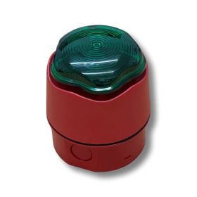 Hosiden Besson Banshee Excel Lite Sounder Beacon CHX - Red with Green Beacon with Deep Base - 958CHX1401