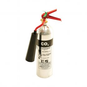 Thomas Glover Firepower 9705/06 2Kg CO2 Polished Aluminium Fire Extinguisher