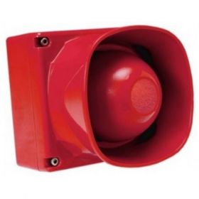 Cooper CAS381WP Addressable Weatherproof Wall Mounted Sounder - Red (MAS850LPSWP / FXN538LPSWP)