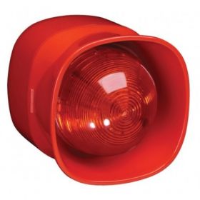 Cooper CASB383 Addressable Wall Mounted Sounder Beacon - Red