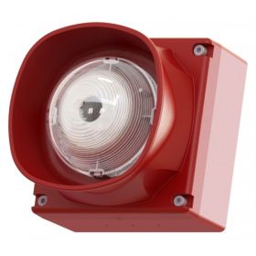 Cooper CASB393WP Addressable Weatherproof Wall Mounted Sounder VAD - Red (FXN559LPSWP / MASB880WP)