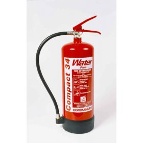 Water Additive Fire Extinguisher 6 Litre Compact 34 - Commander WS6EA
