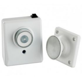 Vimpex Door Holder - 230V AC Economy Door Magnet With Keeper Plate - DH/EC/230/200