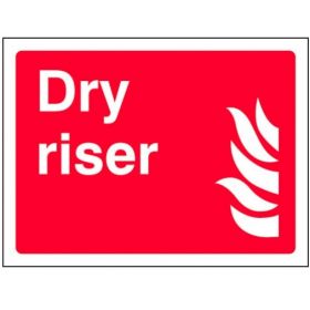 Dry Riser Sign - 200 x 150mm - 1103