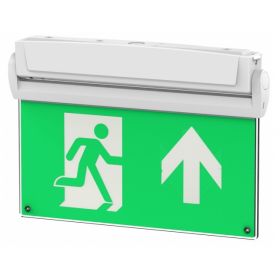 Channel Safety E/5IN1 Emergency Exit Sign 5 In 1 Light Fitting With Full Legend Set