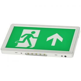Channel Safety E/AL/M3/SL/RC Alpine Slim LED Exit Sign c/w Legend Kit
