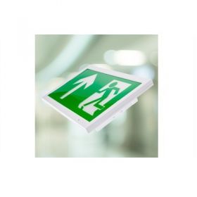 Channel E/CAMBER/WALL LED Wall Mounted Exit Sign - 3hr Maintained
