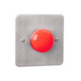 RGL F-EBRBWC-EPTE Red Dome Emergency Push To Exit Button