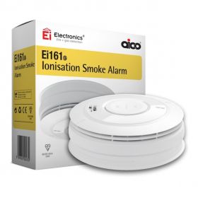 Aico Ei161e Mains Interlinked Ionisation Smoke Detector With Lithium Battery Backup