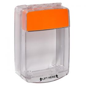 STI-15010NE Euro Stopper Break Glass Cover With Orange Shell - Flush Version