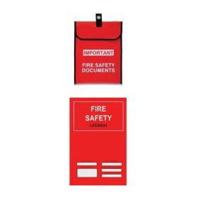 Fire Alarm System Log Book Starter Pack - Includes Document Holder - FAS-LB-SP