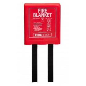 Firechief BPR2/K40 Fire Blanket With Rigid Case - 1.2m x 1.2m