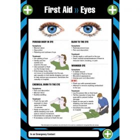 First Aid Eyes Sign / Poster - 55902