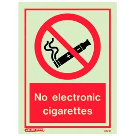 Jalite 8041D No Electronic Cigarettes Sign