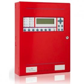 Kentec K0860-10 Elite RS 2 Loop Analogue Addressable Fire Alarm Control Panel - Apollo Protocol - Red