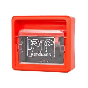 Hoyles K1010R Keyguard Key Box with Audible Alarm - Red