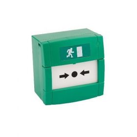 KAC M3A-GC01SF-K013-12 Single Pole Changeover Contact Call Point - Green