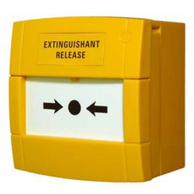 KAC M1A-Y470SG-K013-14 Yellow Extinguishant Release Break Glass