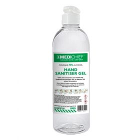 Medichief MHG500 Hand Sanitiser Gel - 500ml