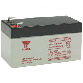 Yuasa NP1.2-12 Sealed Lead Acid Battery 1.2Ah 12V