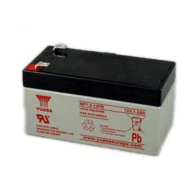 Yuasa NP1.2-12FR Battery - 1.2Ah 12V With Flame Retardant Casing