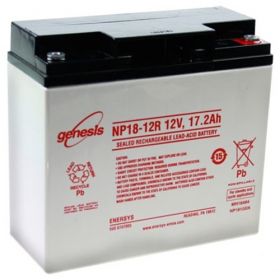 Enersys NP18-12 Genesis NP 18Ah 12V Sealed Rechargeable Lead Acid Battery