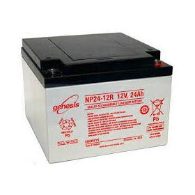 Enersys NP24-12 Genesis NP 24Ah 12V Sealed Rechargeable Lead Acid Battery