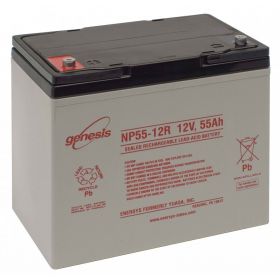Enersys NP55-12 Battery Enersys Genesis NP 55Ah 12V Sealed Rechargeable Lead Acid Battery