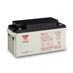 Yuasa NP65-12IFR 65Ah 12V Sealed Lead Acid Battery - Flame Retardant Version