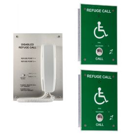 Cameo Systems ORB/R/RS2/FL Disabled Refuge System - Flush Mount 2 Line Package System - Includes 2 Outstations