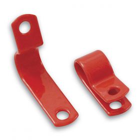 Fire Alarm Cable P-Clips - Red