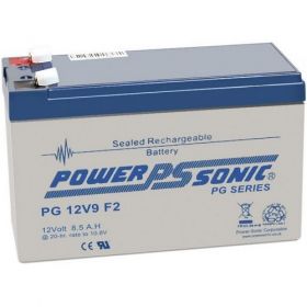 Powersonic PG12V9 8.5Ah 12V Sealed Lead Acid Battery