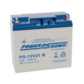 Powersonic PG12V21 21Ah 12V Sealed Lead Acid Battery