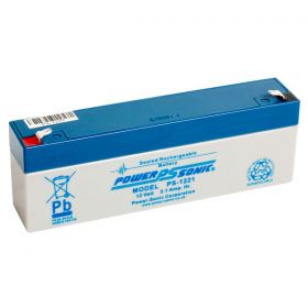 Powersonic PS1221 2.1Ah 12V Sealed Lead Acid Battery (SLA)