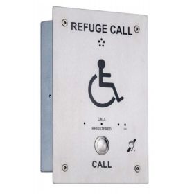 Cameo Systems RCO/SS Disabled Refuge Outstation - Type B - Stainless Steel